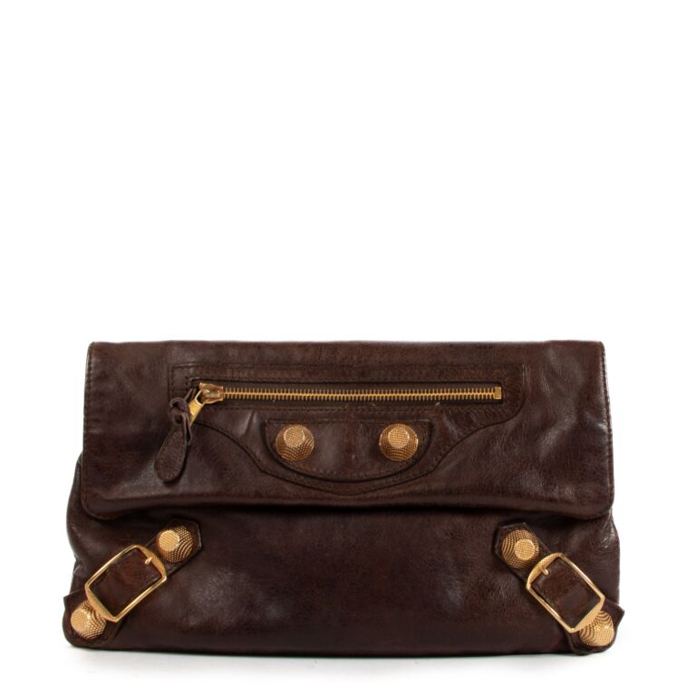 Balenciaga envelope clutch sale hotsell