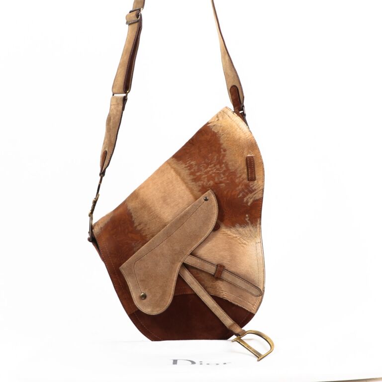 Christian Dior Anniversary Limited Edition Mexico Saddle Bag - Brown  Shoulder Bags, Handbags - CHR96919