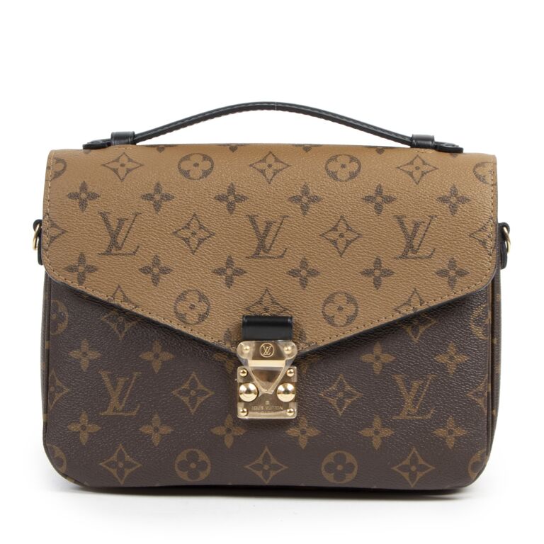 Louis vuitton metis best sale pochette monogram reverse