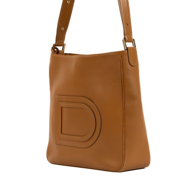 Delvaux Vegetal Allure Louise Hobo MM Shoulder Bag ○ Labellov