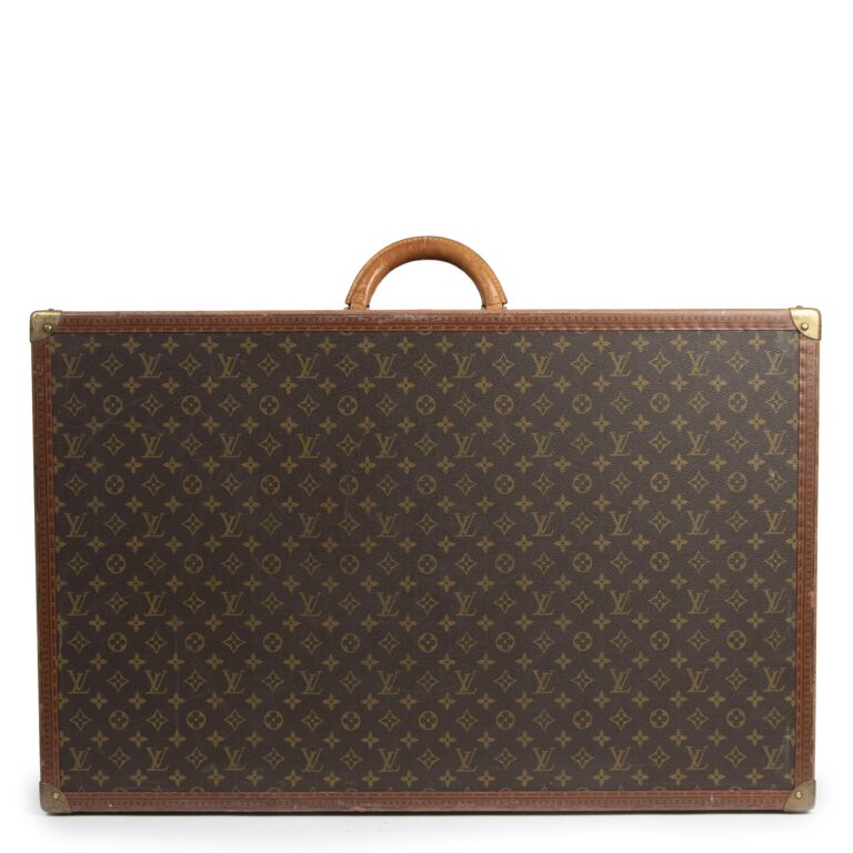 Louis Vuitton Large 'Monogram' Trunk Suitcase (1980's) — The Pop-Up📍