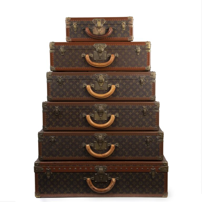 Louis vuitton luggage trunk discount