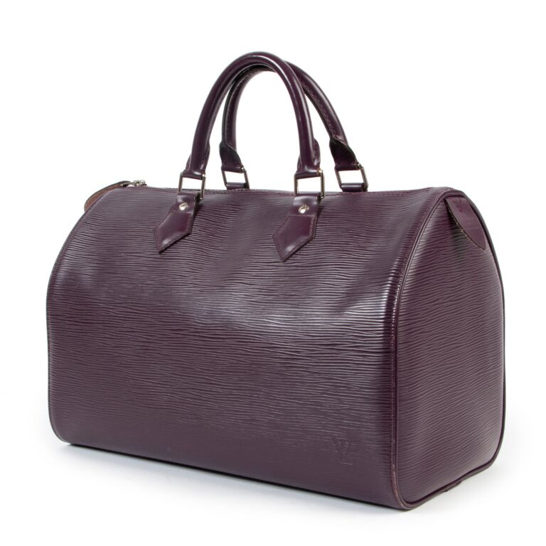 Louis Vuitton - Speedy 25 Epi Leather Cassis