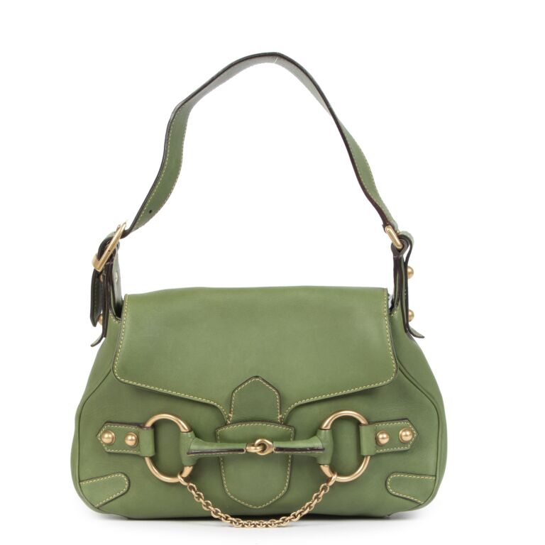 Vintage gucci hotsell horsebit shoulder bag