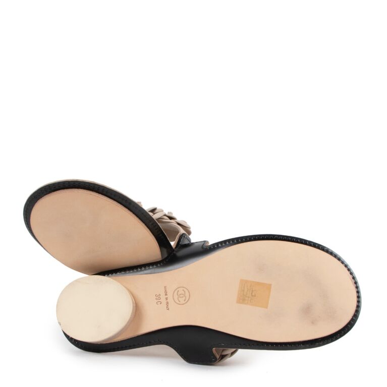 Chanel discount spring sandals