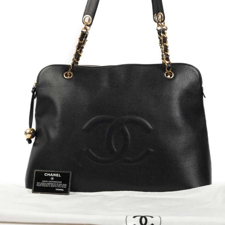 Chanel Black Chain Bowling Bag ○ Labellov ○ Buy and Sell