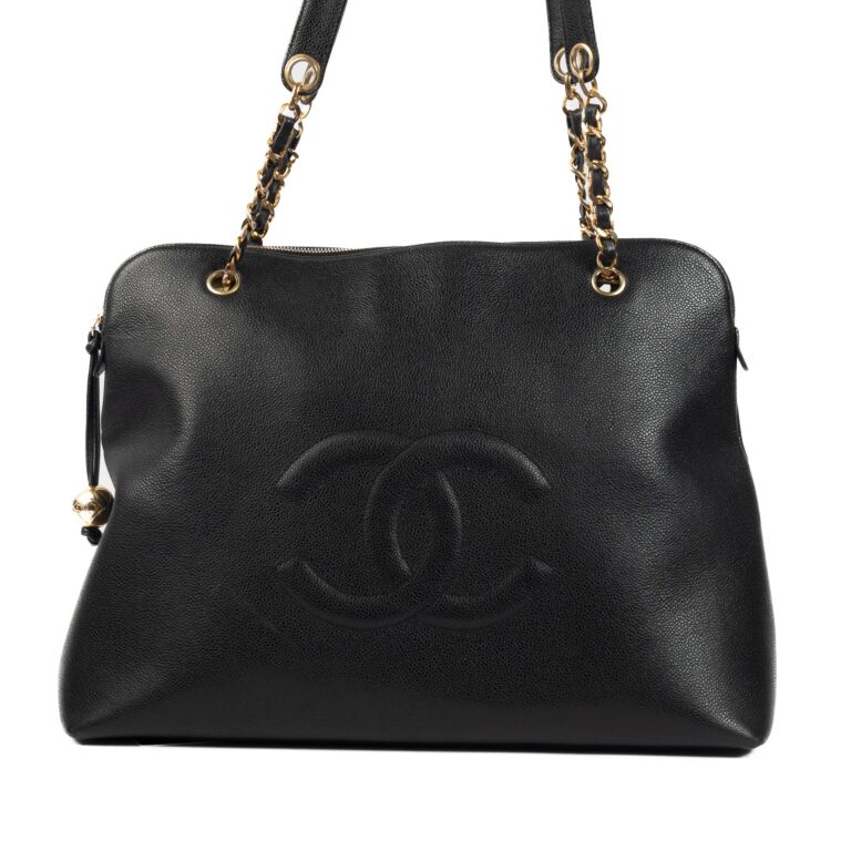 Chanel Black Vintage Bowling Shoulder bag Labellov Buy and Sell Authentic Luxury