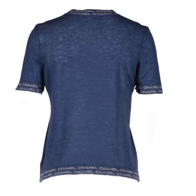 Blue chanel set sales