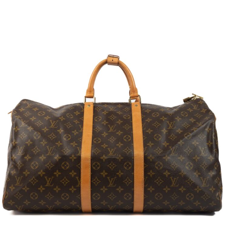 Louis Vuitton Monogram Keepall 55 Travel Bag ○ Labellov ○ Buy