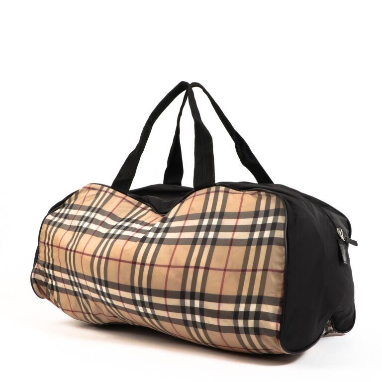 Burberry travel sales tote