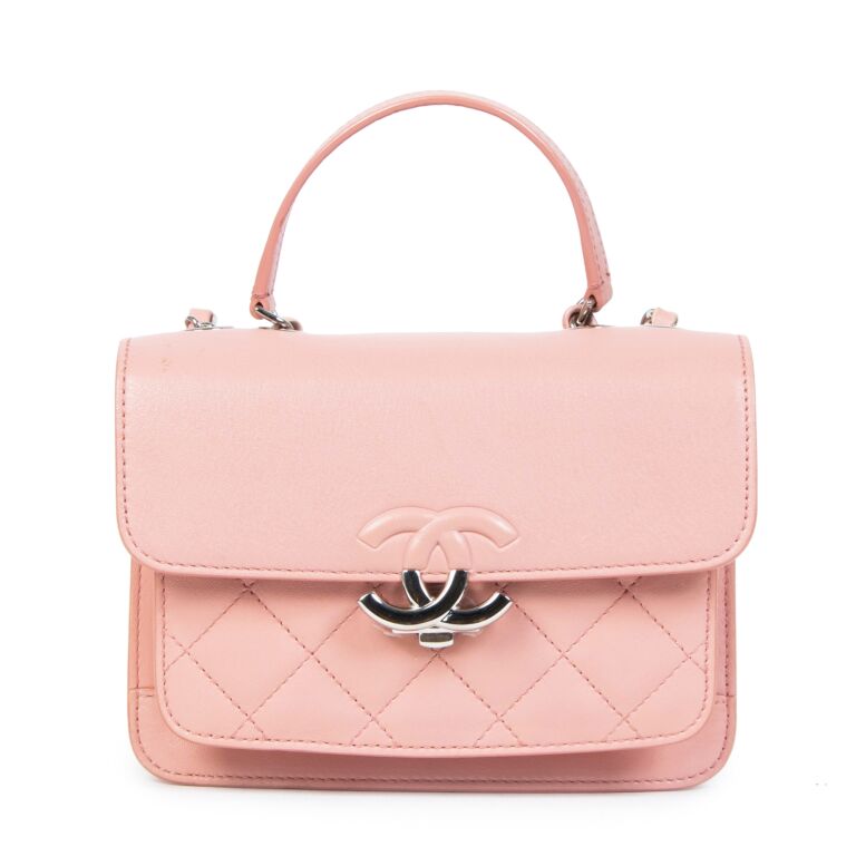 Chanel Pastel Pink Flap Bag Labellov Buy and Sell Authentic