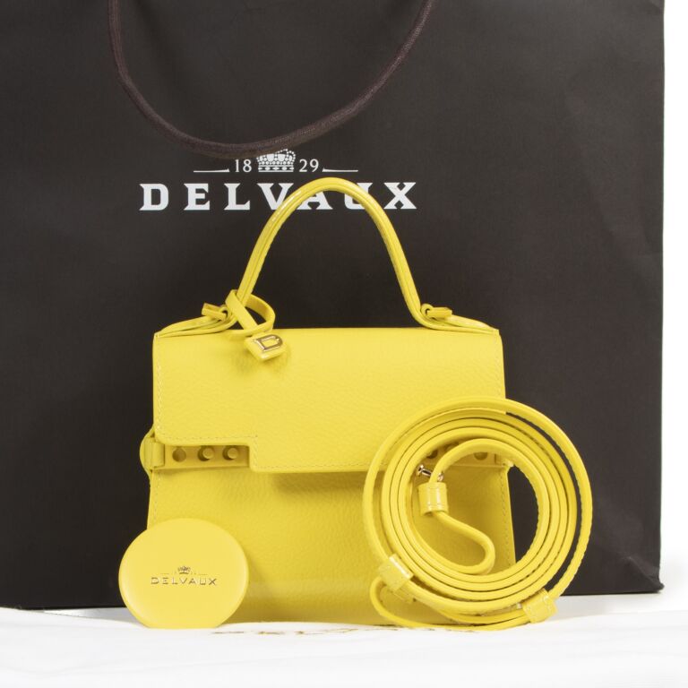 Delvaux Tempete Micro Patent Bag - Neutrals Handle Bags, Handbags -  DVX22225