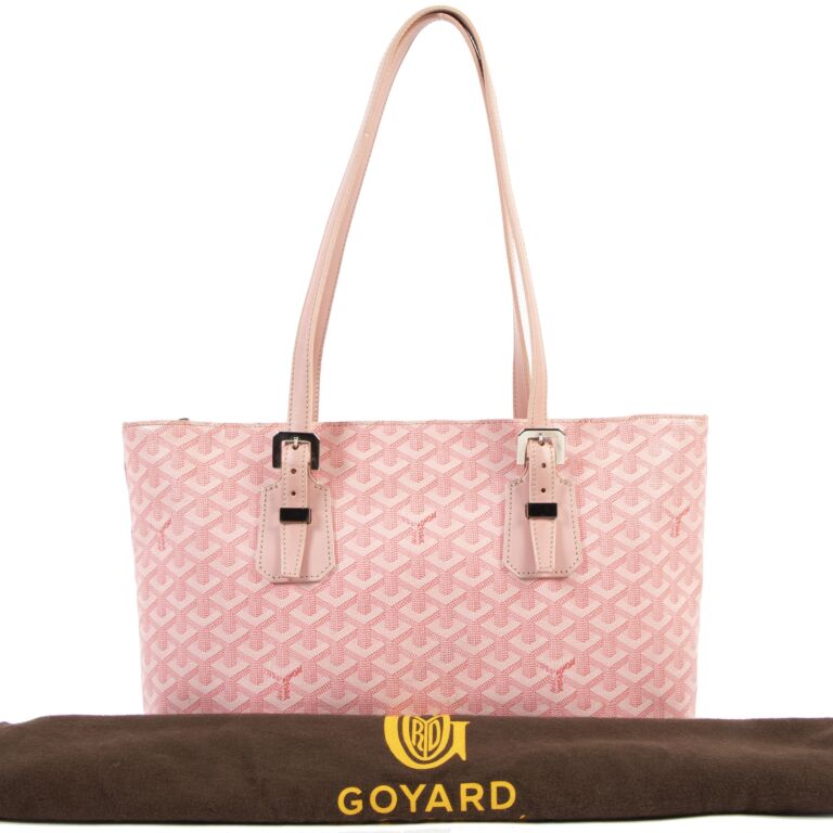 pink goyard tote bag