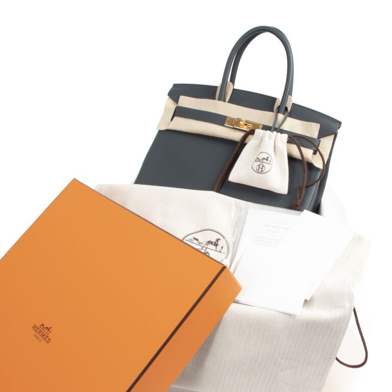 Herm s Birkin 30 Vert Rousseau Togo GHW Labellov Buy and