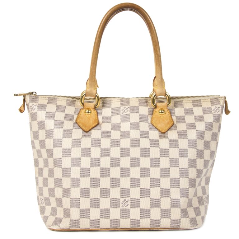 Louis Vuitton Damier Azur Saleya Bag ○ Labellov ○ Buy and Sell