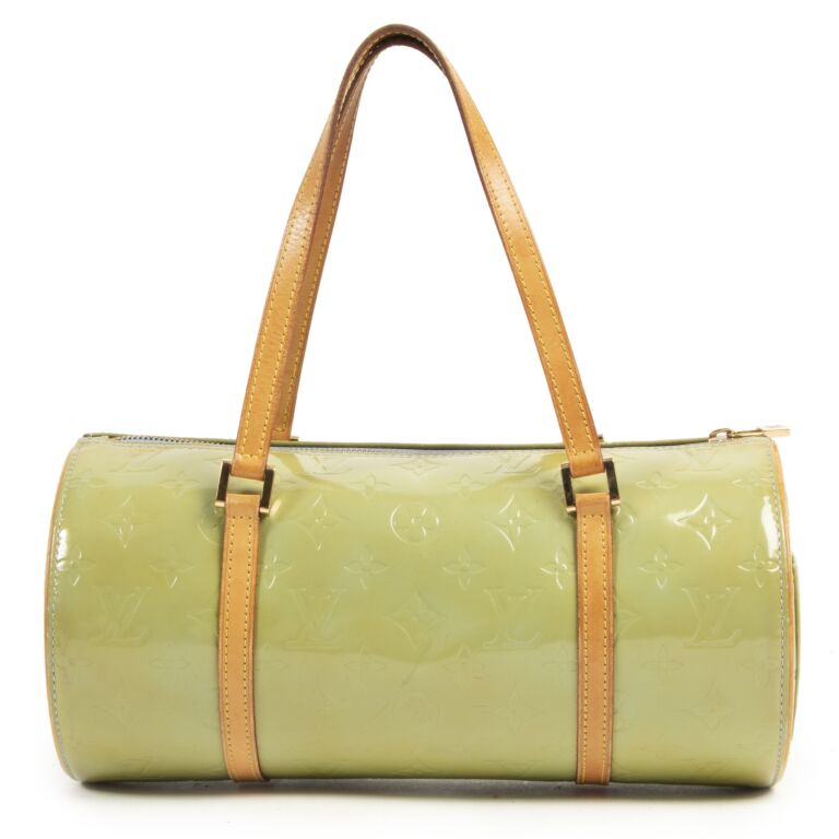 Louis Vuitton Green Patent Leather Bedford Labellov Buy and Sell