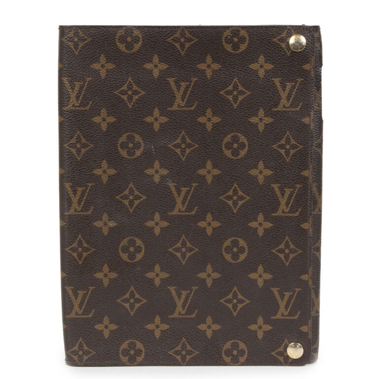 Louis Vuitton Monogram Leather Ipad 2 Case Labellov Buy and