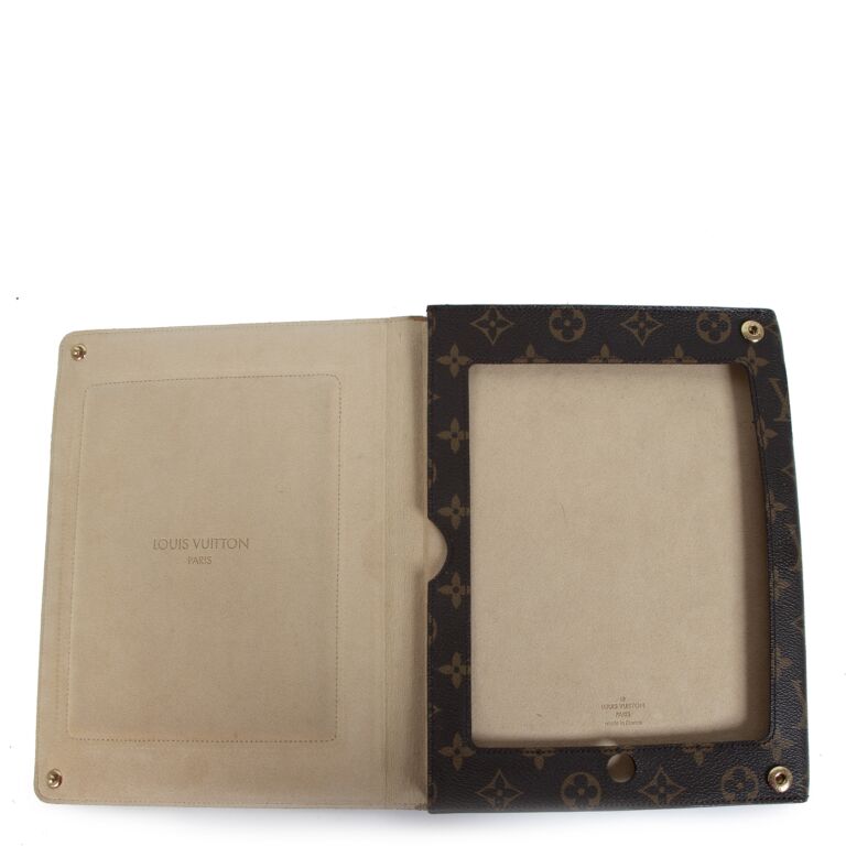 Authentic Louis Vuitton iPad Sleeve Monogram Canvas Case