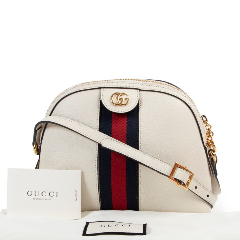 Gucci white shoulder bag store