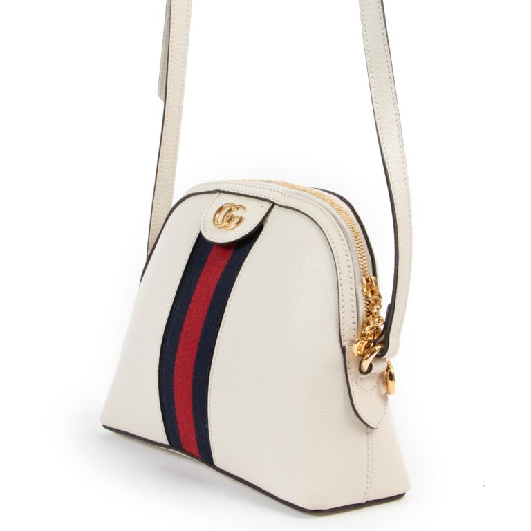 Gucci White Ophidia Small Shoulder Bag Labellov Buy and Sell