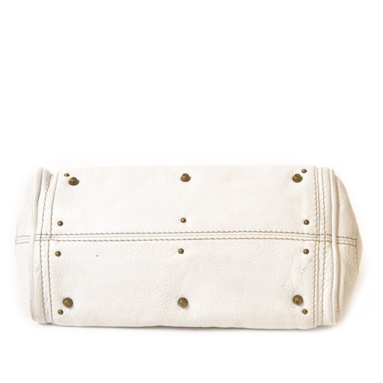 Chloé Paddington Bag White white-leather-paddington-chloe