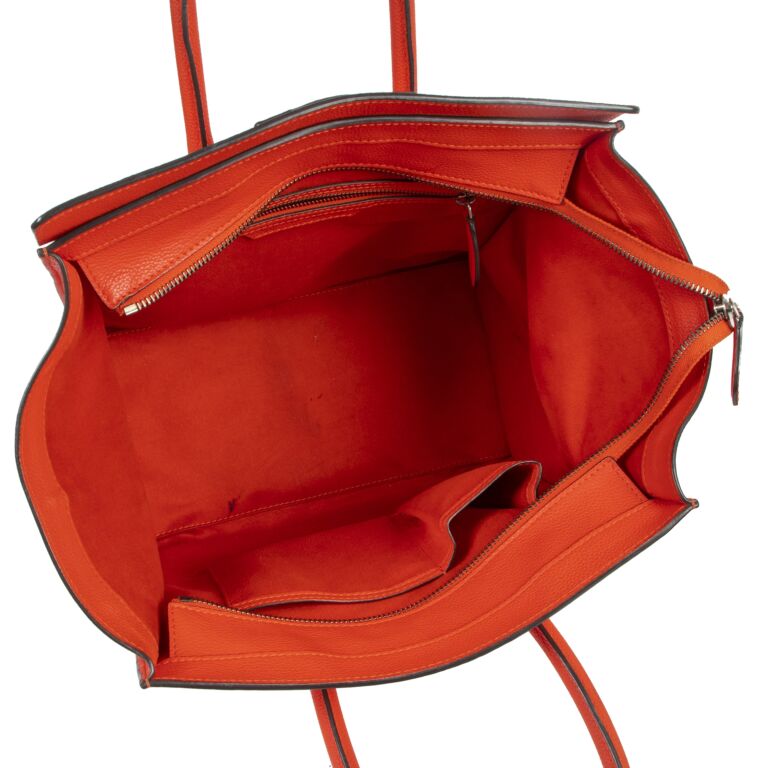 C line Mini Red Luggage Tote Bag Labellov Buy and Sell