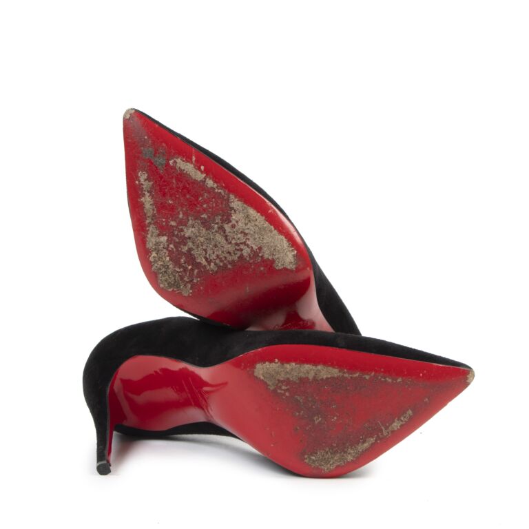 Christian louboutin pigalle 2025 follies 100 suede pumps