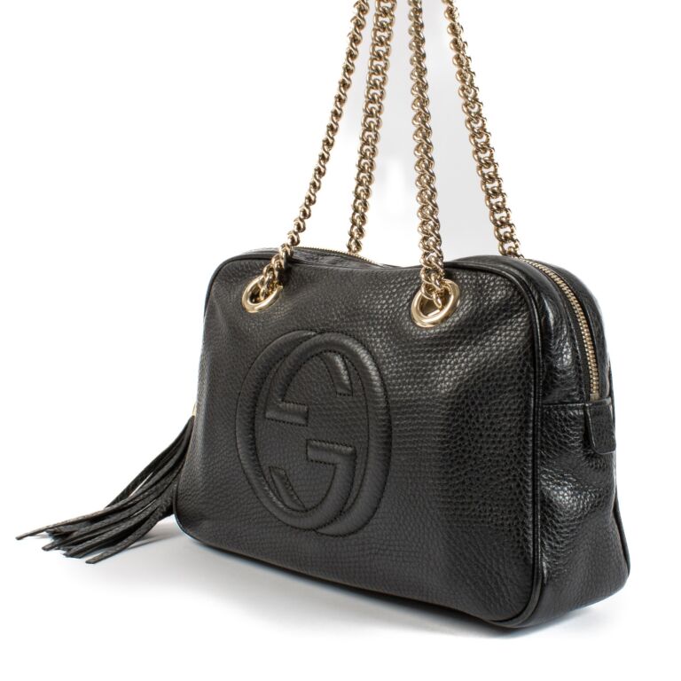 Gucci Black Soho Shoulder Bag ○ Labellov ○ Buy and Sell