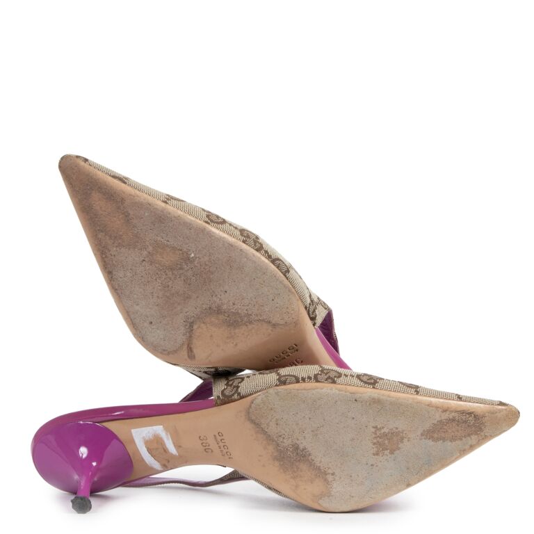 Gucci pink bottom heels top