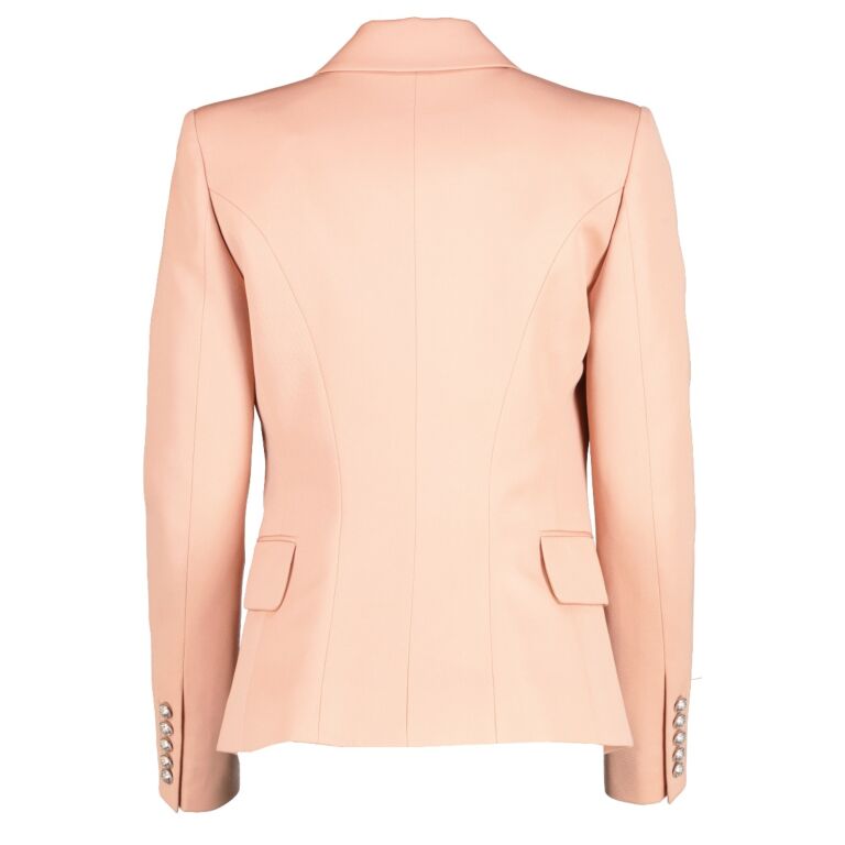 ジャケット BALMAIN Woman Jacket Pink EF1SK719XK69 OHP 5-button tweed jacket - Women | BALMAIN