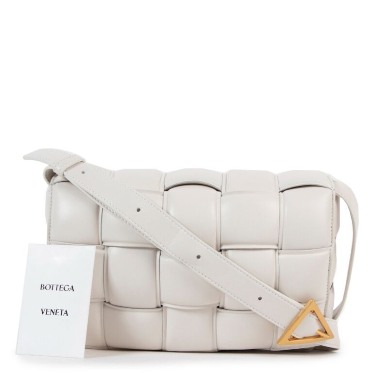 Bottega Veneta - White Padded Cassette Bag
