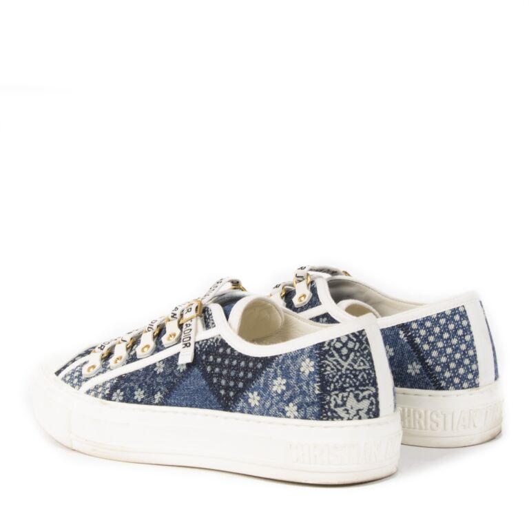 Dior denim shoes discount