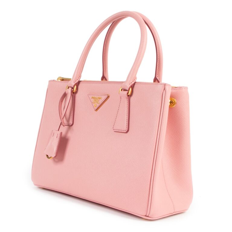 Prada pink tote bag deals