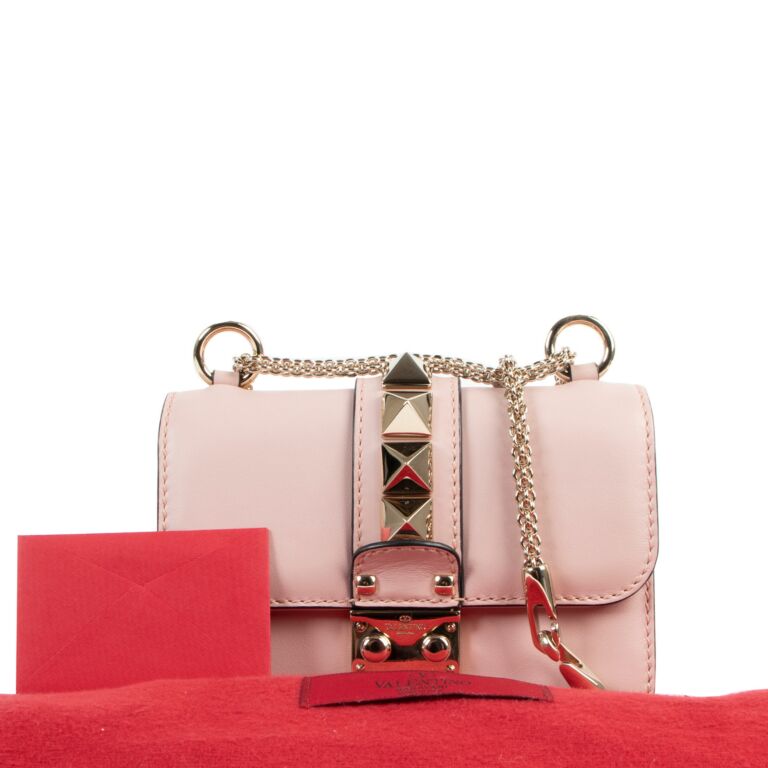 Valentino Garavani Valentino Garavani Pink Pp 'Locò' Crossbody Bag -  Stylemyle