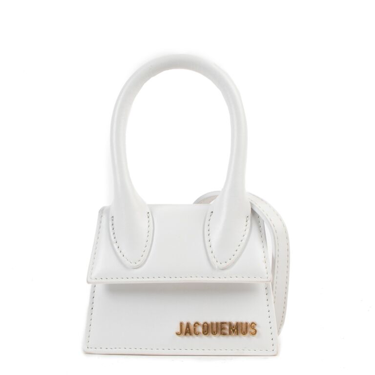 Jacquemus White Le Chiquito Mini Crossbody Bag