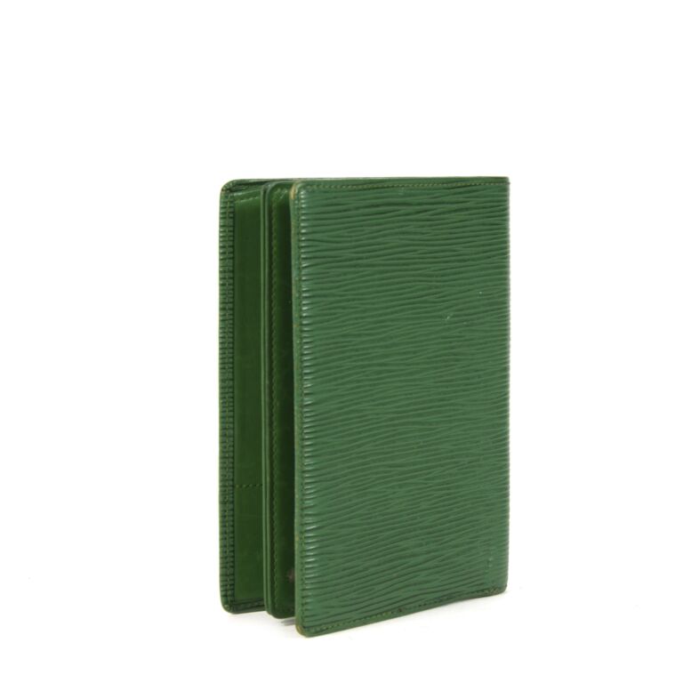 green lv wallet