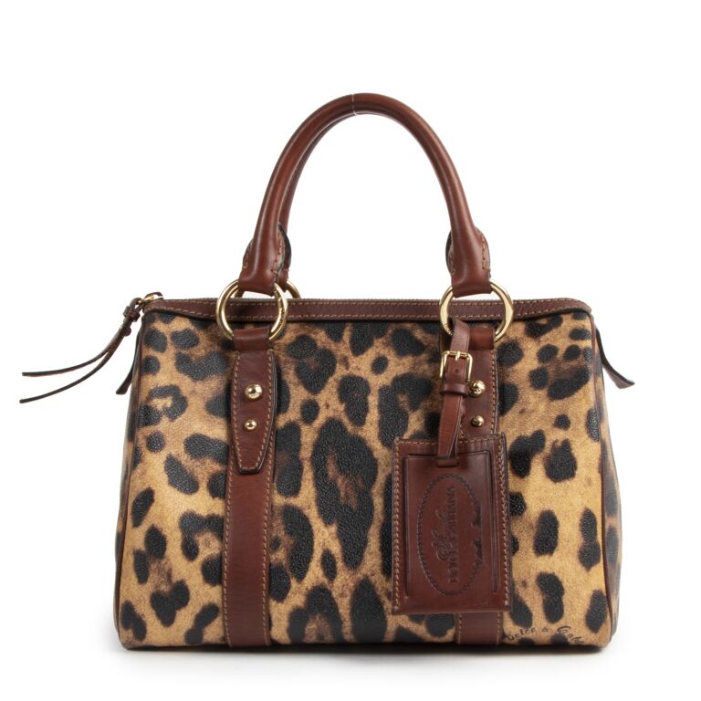Dolce & Gabbana Leopard Boston Bag ○ Labellov ○ Buy and Sell Authentic  Luxury