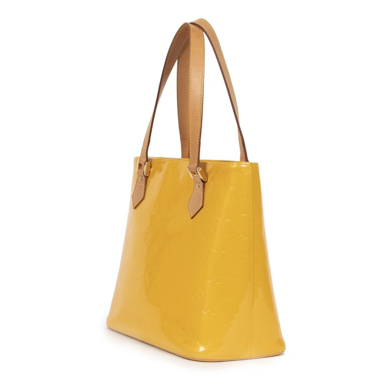 Louis Vuitton Yellow Houston Shoulder Bag ○ Labellov ○ Buy and