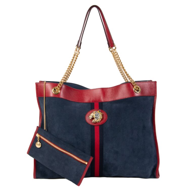 Gucci Rajah Large Tote Bag Labellov Buy and Sell Authentic