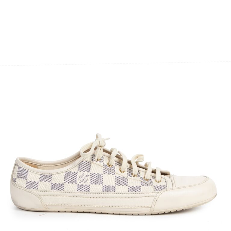 Louis Vuitton Damier Azur Sneakers Size 40 Labellov Buy