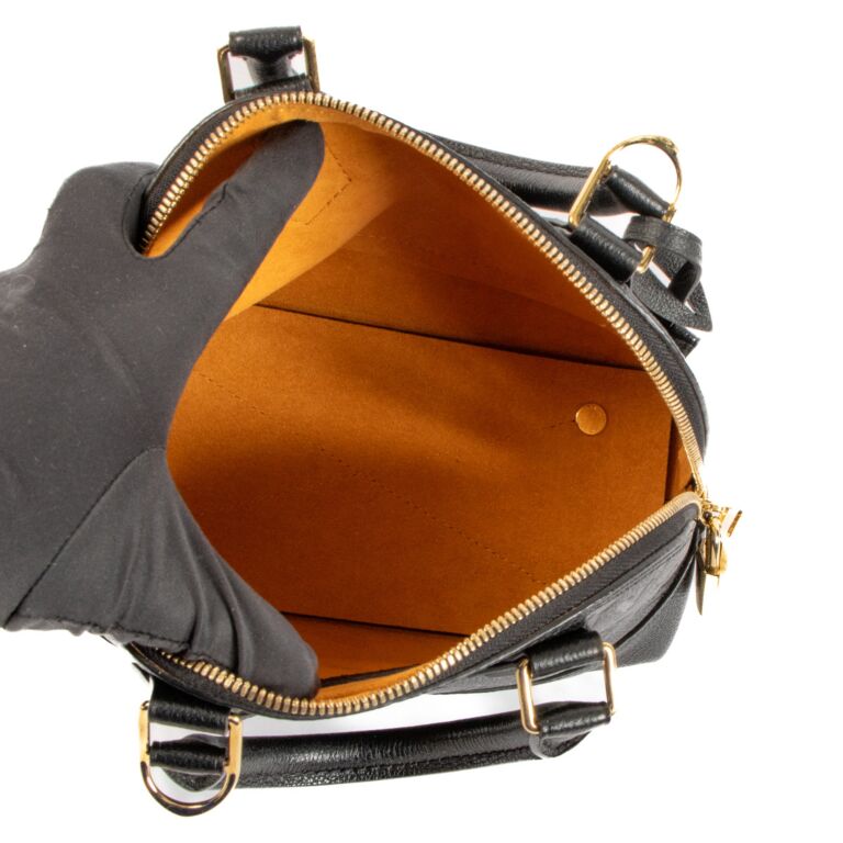 Louis Vuitton Black N o Alma BB Monogram Empreinte Labellov