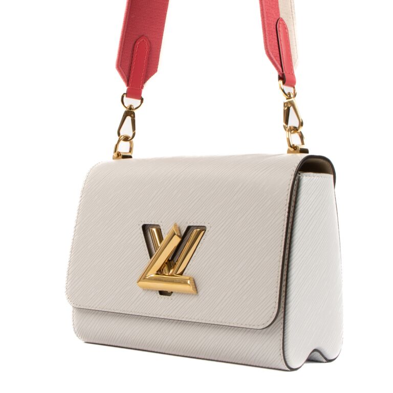 Louis Vuitton Twist MM Bag With Lemon-Shaped Charm Leather In White -  Praise To Heaven