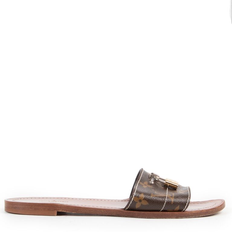 Louis vuitton sales lock sandals