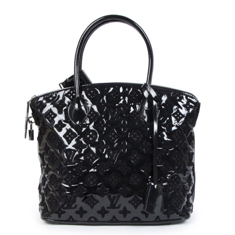 Louis Vuitton Patent Lambskin Fascination Lockit Bag - LabelCentric