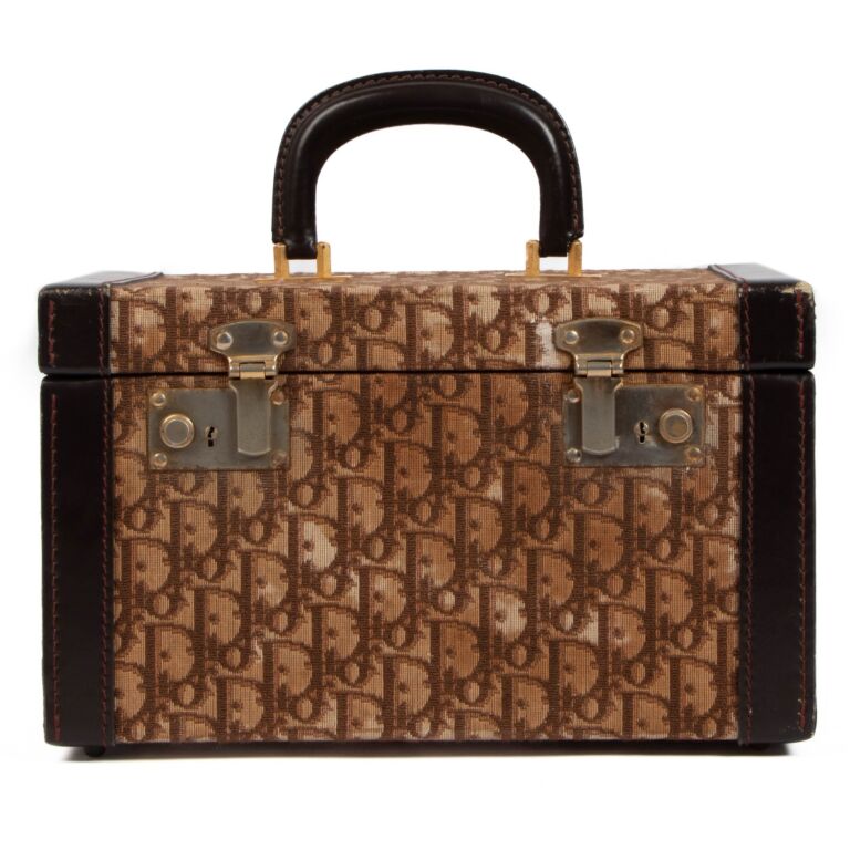 Dior oblique hotsell vanity case