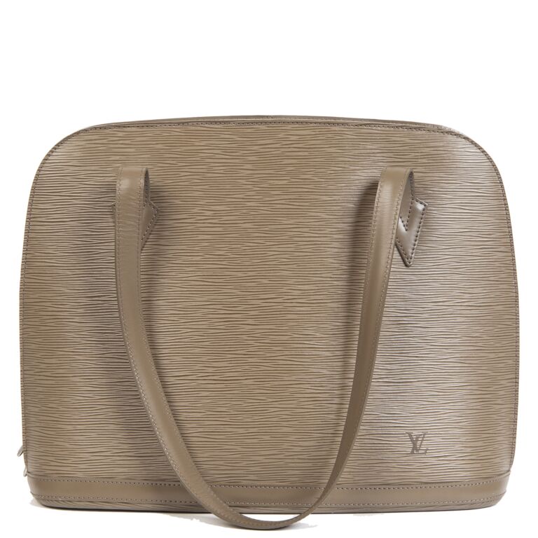Louis Vuitton Pepper Epi Leather Lussac Bag