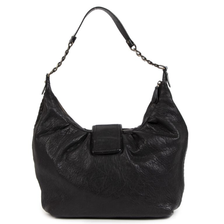 Fendi b hot sale buckle bag