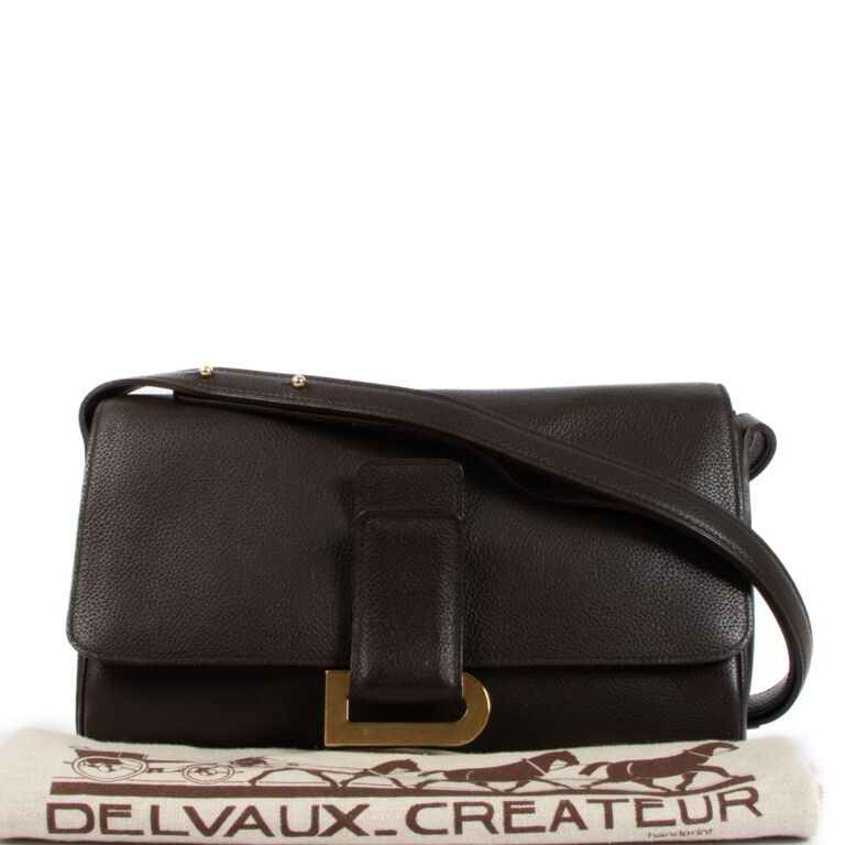 SOLD* Delvaux Vintage Cognac Leather Passerelle