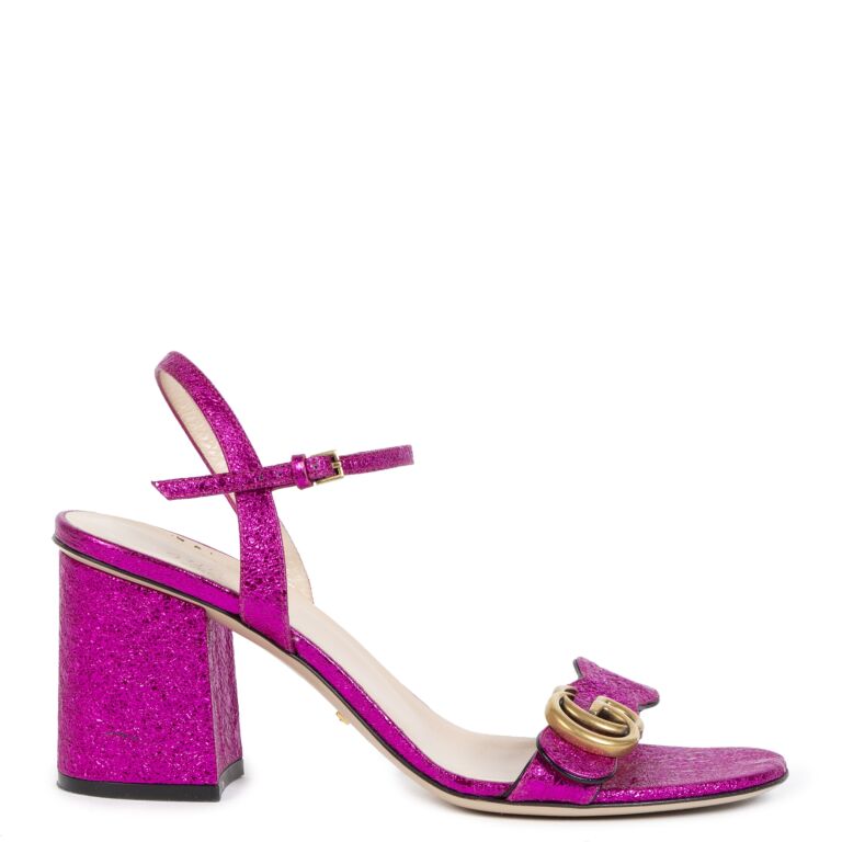 Purple gucci clearance heels