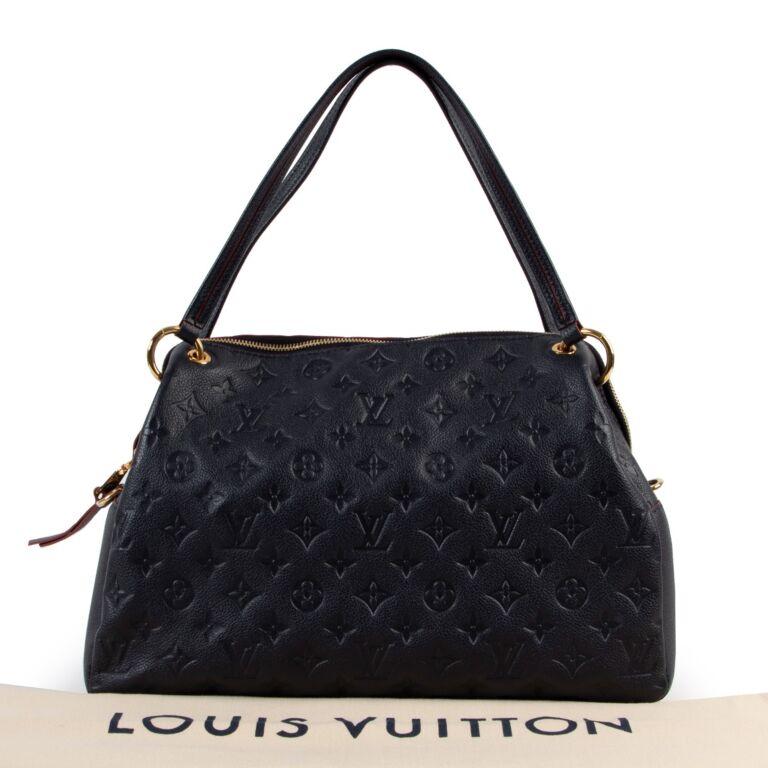 Louis Vuitton Blue Monogram Empreinte Ponthieu Shoulder Bag